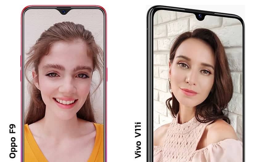 Oppo F9 Vs Vivo V11i