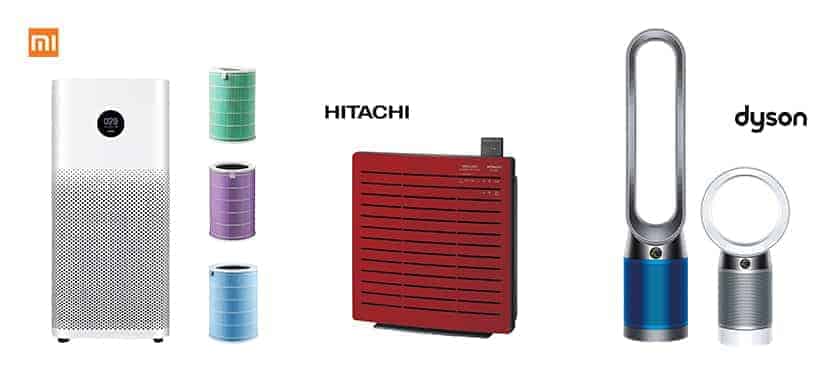 เครื่องฟอกอากาศ-ใช้แผ่นกรอง-HEPA