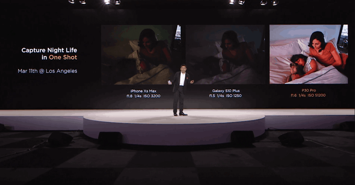 Huawei P30 Pro ตัวอย่างภาพถ่ายในที่มืด แสงน้อย