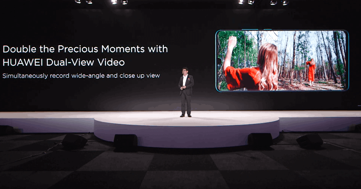 Huawei P30 Pro ตัวอย่างวิดีโอ ถ่าย 2 เลนส์พร้อมกัน