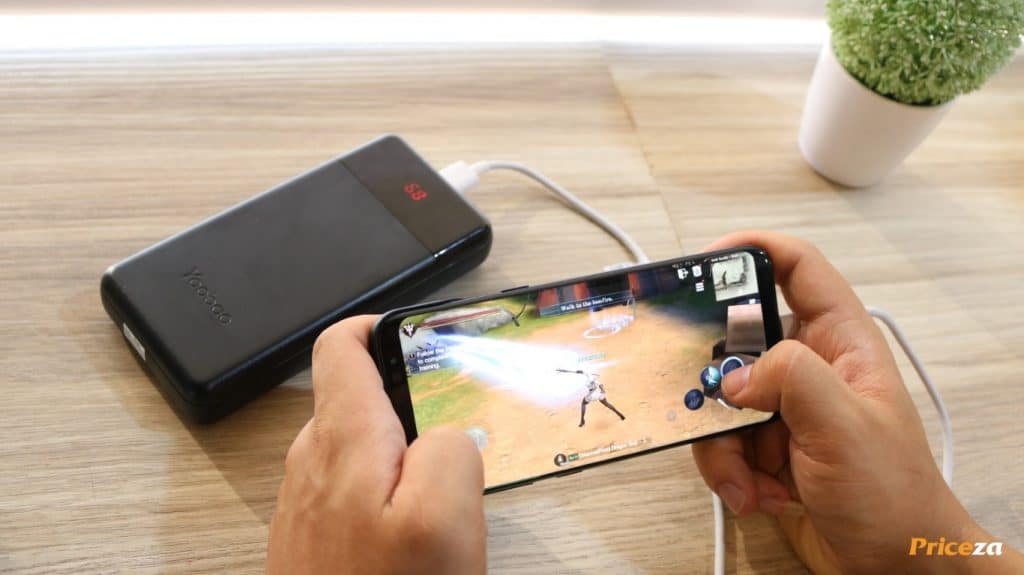 Powerbank Yoobao P2w Premium edition 20,000 mAh ทดสอบใช้งาน หน้าจอแบตคงเหลือ