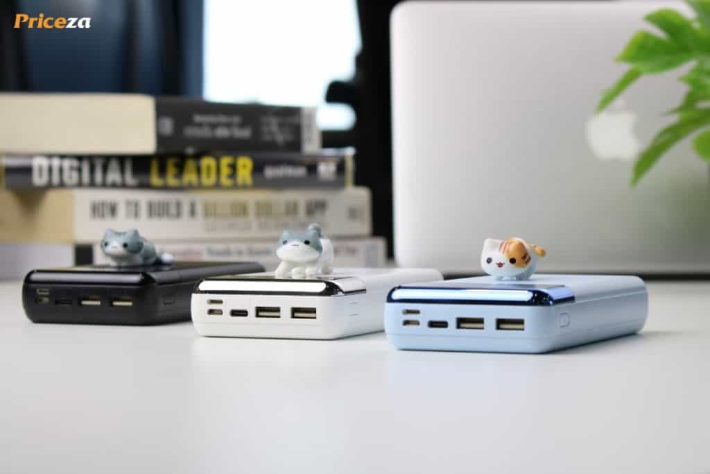 Powerbank Yoobao P2w Premium edition 20,000 mAh พอร์ต Input Output
