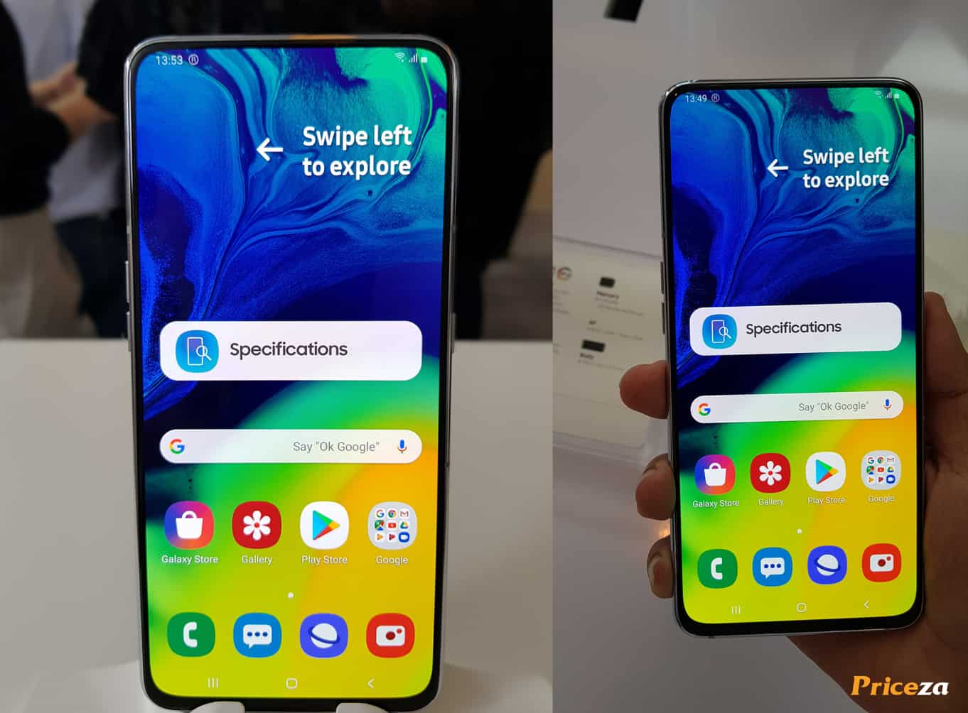 Samsung-Galaxy-A80-ดีไซน์-หน้าจอ