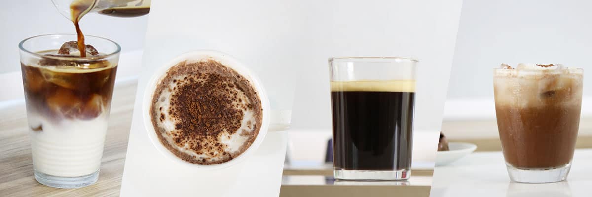 เมนูกาแฟสด เครื่องชงกาแฟ Nespresso Essenza Mini