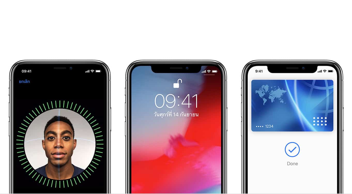 ฟีเจอร์สแกนใบหน้า-iPhone-X-Face-ID-