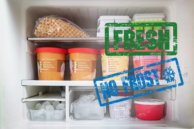 freezer-ช่องฟรีซ-ตู้เย็น-2-ประตู-No-frost-ทำละลายน้ำแข็ง