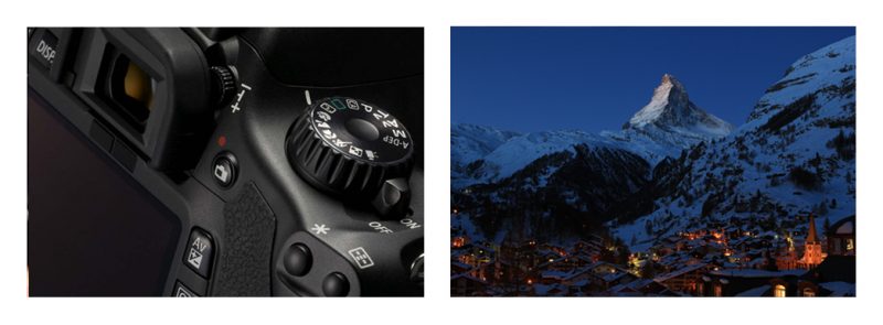 กล้อง Canon EOS 550D วัดแสงได้แม่นยำ