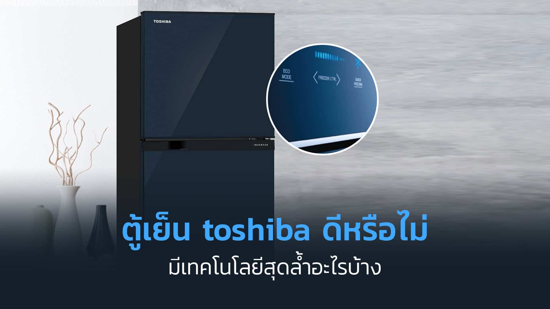 ตู้เย็น toshiba ดีหรือไม่ มีเทคโนโลยีสุดล้ำอะไรบ้าง