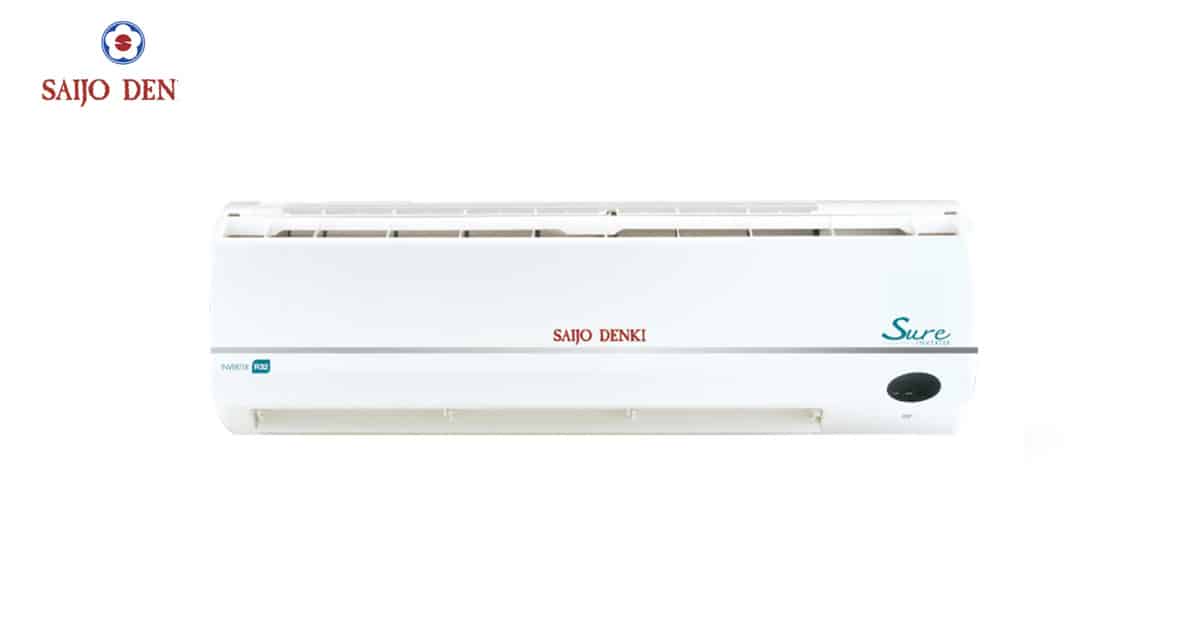 10 ราคาแอร์บ้าน Saijo Denki รุ่น Inverter SURE R32-18