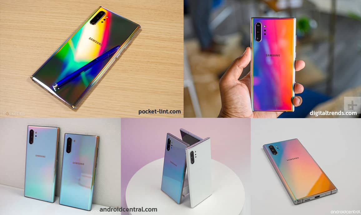สเปคสีบอดี้-Samsung-Galaxy-Note-10-Plus Aura Glow