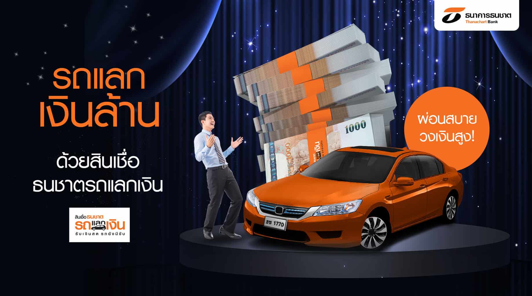 สินเชื่อธนชาตรถแลกเงิน 2019