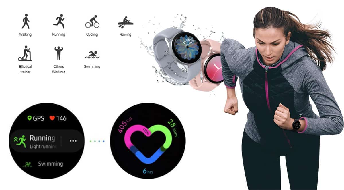 Galaxy-Watch-active-2-ออกกำลังกาย-กันน้ำ