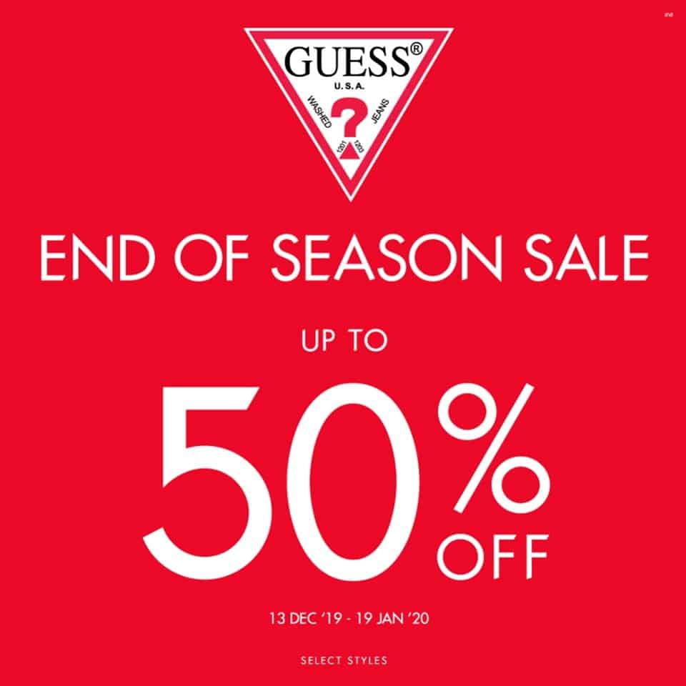 year end sale 2019 - guess