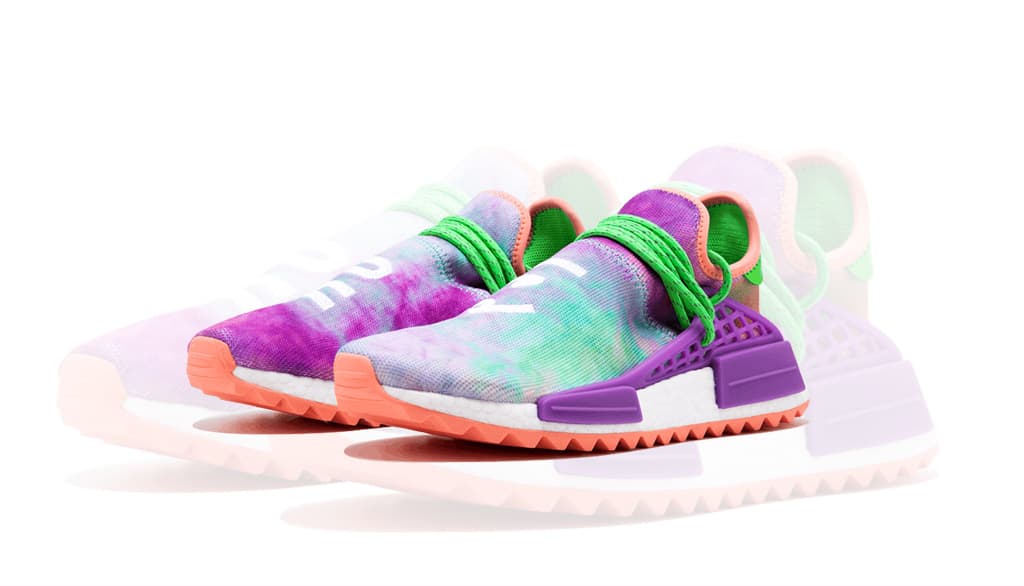รองเท้า-Adidas-แพงที่สุดในโลก-Adidas NMD x Pharrell Williams The Hu Holi Power Dye