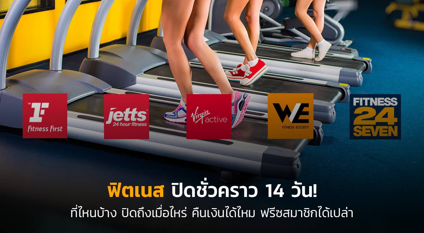 fitness-ปิดชั่วคราว-โควิด-19 fitness-ปิดชั่วคราว-โควิด-19