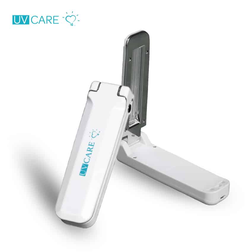 เทคโนโลยี-โควิด-19-อุปกรณ์ฆ่าเชื้อโรคแบบพกพา-UV-Care-Pocket