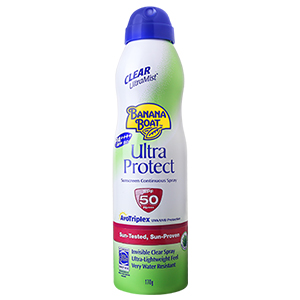 สเปรย์กันแดดพ่นตัว Banana Boat Ultramist Clear Sunscreen Spray
