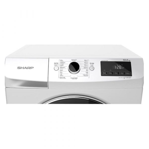 เครื่องซักผ้าฝาหน้า SHARP รุ่น ES-FW1010W