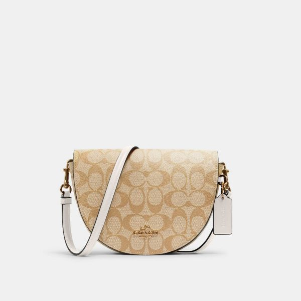 กระเป๋า Coach C1430 Ellen Crossbody In Signature Canvas