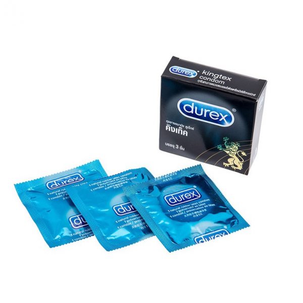 ถุงยางอนามัย Durex Kingtex