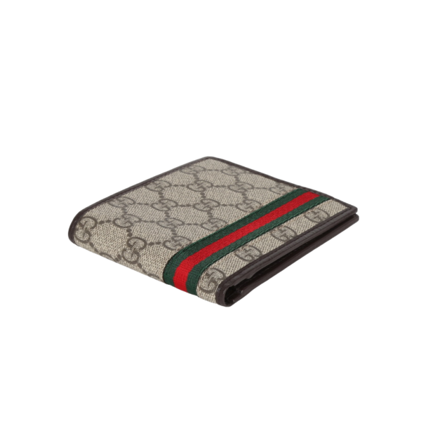 กระเป๋าสตางค์ผู้ชาย GUCCI รุ่น Web GG Supreme wallet (2)