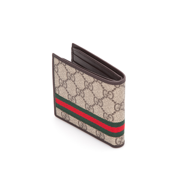 กระเป๋าสตางค์ผู้ชาย GUCCI รุ่น Web GG Supreme wallet (2)