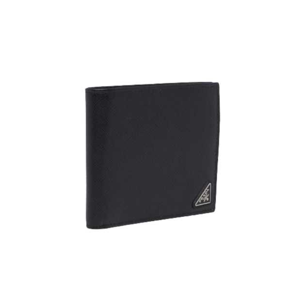 กระเป๋าสตางค์ผู้ชาย prada saffiano leather wallet