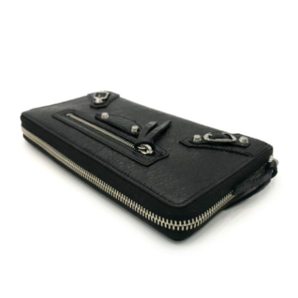 กระเป๋าสตางค์ผู้หญิงแบรนด์ Balenciaga รุ่น Metallic Edge Zippy Wallet
