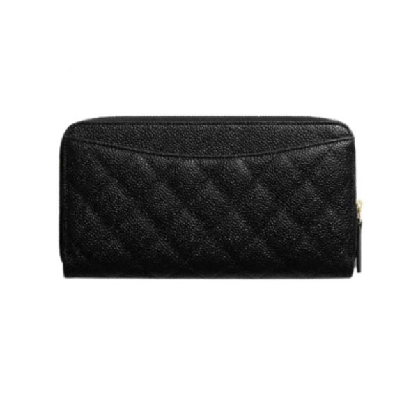 กระเป๋าสตางค์ผู้หญิงแบรนด์ Chanel รุ่น Long Zipped Wallet (2)