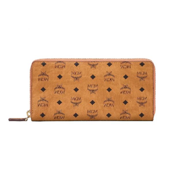 กระเป๋าสตางค์ผู้หญิงแบรนด์ MCM รุ่น Long Zippy Wallet
