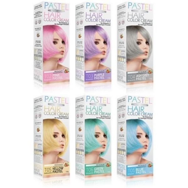 ยาย้อมผม carebeau pastel hair color