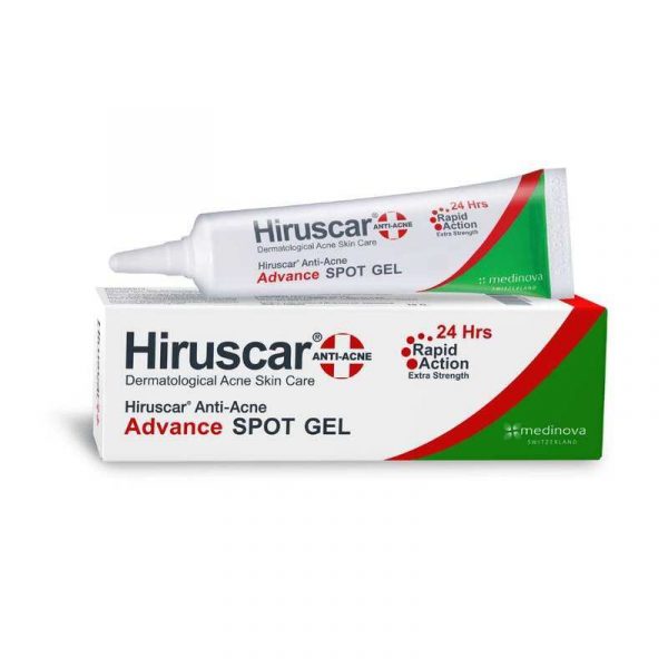 ยาแต้มสิว Hiruscar Anti-Acne Spot Gel