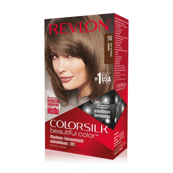 ยาย้อมผม revlon colorsilk beautiful color