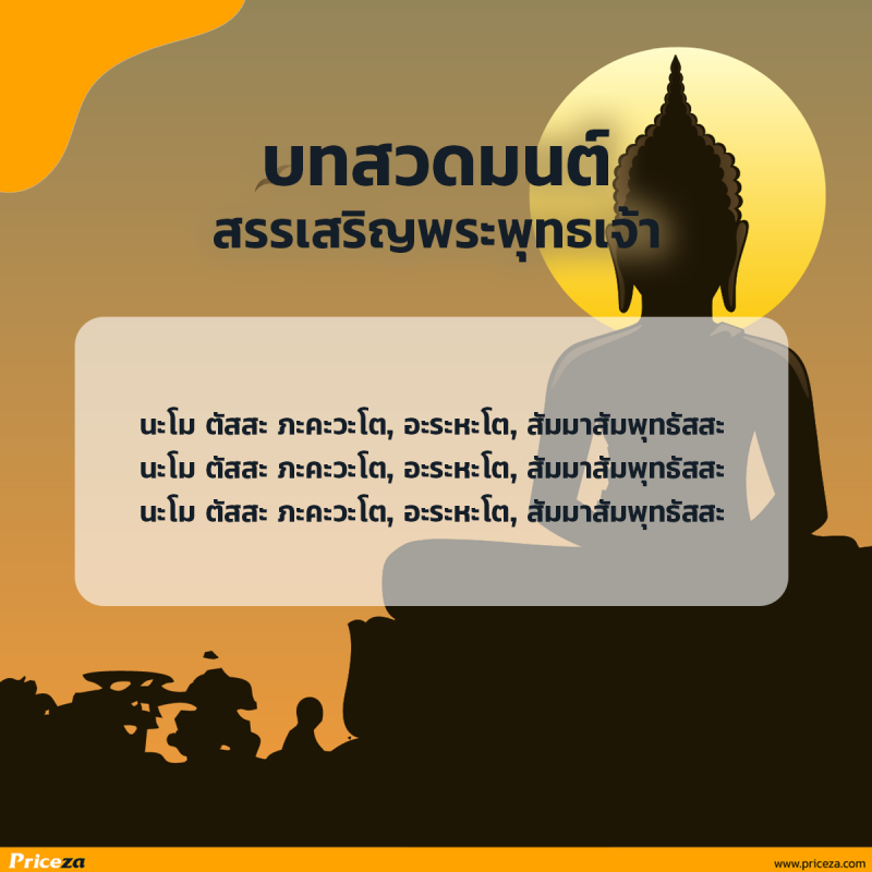 บทสวดมนต์สรรเสริญพระพุทธเจ้า