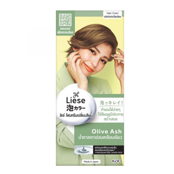 โฟมย้อมผมยี่ห้อ Liese Creamy Bubble Hair Color