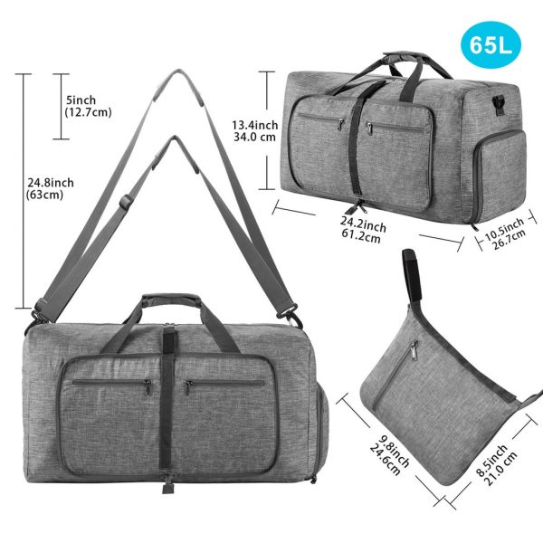 กระเป๋าเดินทาง Hanaso รุ่น Sport Bag (ความจุ 65 ลิตร)