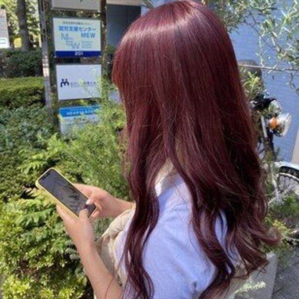 สีผมแดงเชอร์รี่