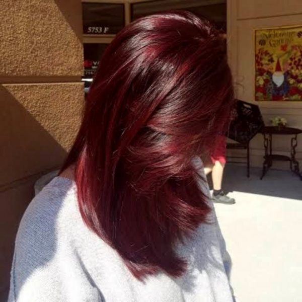 สีผมแดงเชอร์รี่