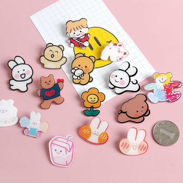 เข็มกลัดลายการ์ตูน