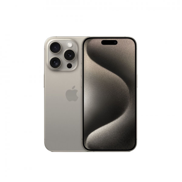 iPhone 15 Pro max สีไทเทเนียมธรรมชาติ